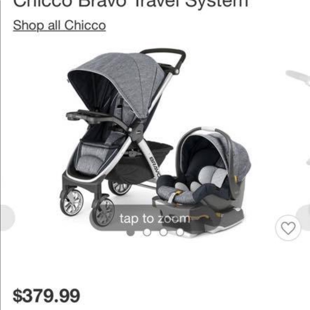 Travel system stroller